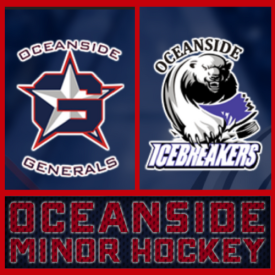 Group of kids hockey players fighting after the puck 